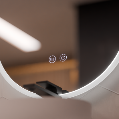 Овално LED огледало 60x80cm Llexort, Touch, Demist System, Dimmable Mirrors Korman E Заглавие по подразбиране Alessandro Design