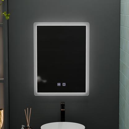 Правоъгълно LED огледало, 60x80cm, Touch VENERA, Demister System, Dimmable Mirrors Korman E Заглавие по подразбиране Alessandro Design