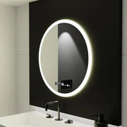 LED кръгло огледало 60cm Giulia Sensor MotionGlow Marcello Система за премахване на запотяването Часовник и термометър Dimabila Огледала Marcello Заглавие по подразбиране Alessandro Design