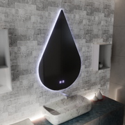 Огледало LED Touch River Demist System 80X120cm, форма на капка. Огледала Korman E Заглавие по подразбиране Alessandro Design