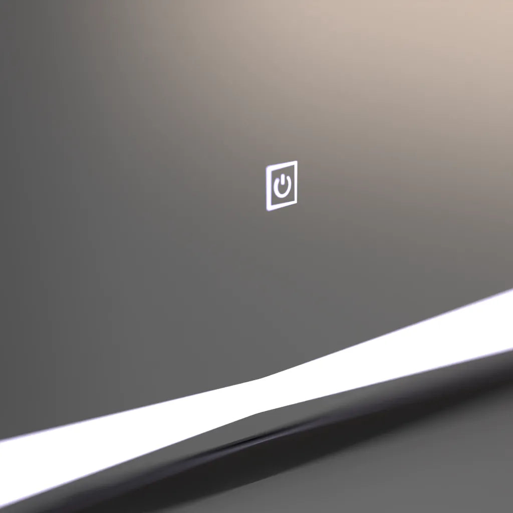 Огледално светодиодно правоъгълно 60x80cm Ombe Basic Touch