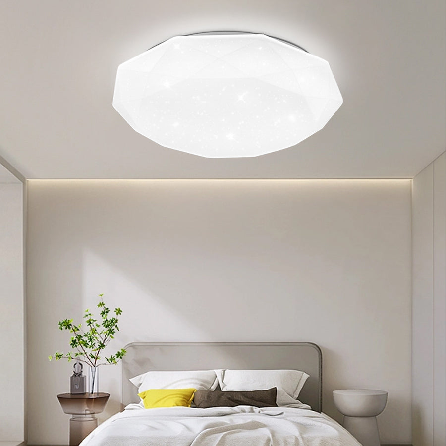 LED таванно осветление, 51W, диаметър 50 см, топла/студена/неутрална светлина, бяло LED таванно осветление Заглавие по подразбиране Alessandro Design