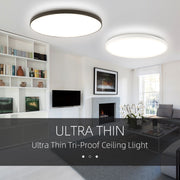 SOLIS LED таванна лампа 47cm 70W Cold Light Черна LED плафониера Заглавие по подразбиране Alessandro Design