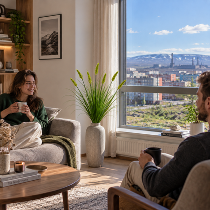 Декоративно тревно растение тип Изкуствена лисича опашка, 60 см, със 7 подправки, зелено, без саксия