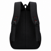 Rucsac Travel Business BAKU, 48x32x18 cm, Oxford, Negru si Portocaliu