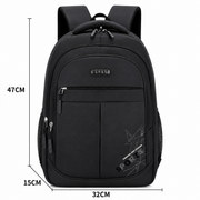 Rucsac Travel Business GANJA, 48x32x15 cm, Oxford, Negru
