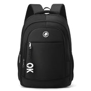 KANGIQLINIQ Travel Business раница, 47x33x15 см, Оксфорд, черно и бяло