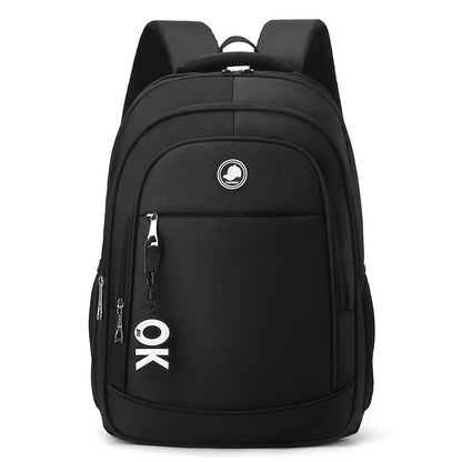KANGIQLINIQ Travel Business раница, 47x33x15 см, Оксфорд, черно и бяло