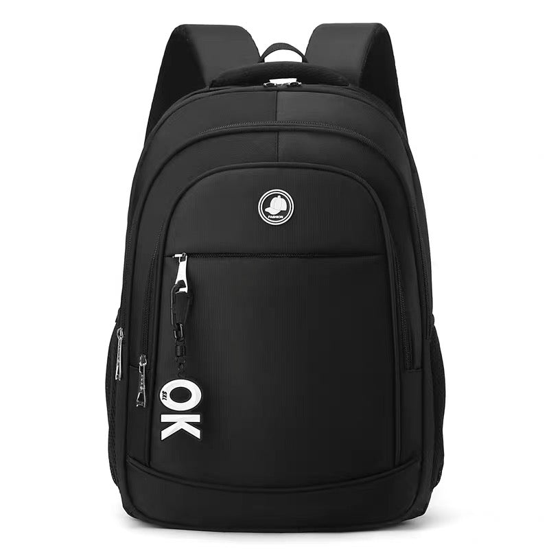 KANGIQLINIQ Travel Business раница, 47x33x15 см, Оксфорд, черно и бяло