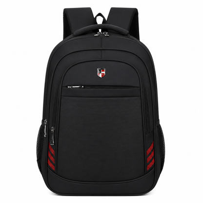 Rucsac Travel Business NAKHCHIVAN, 51x34x15 cm, Oxford, Negru si Rosu