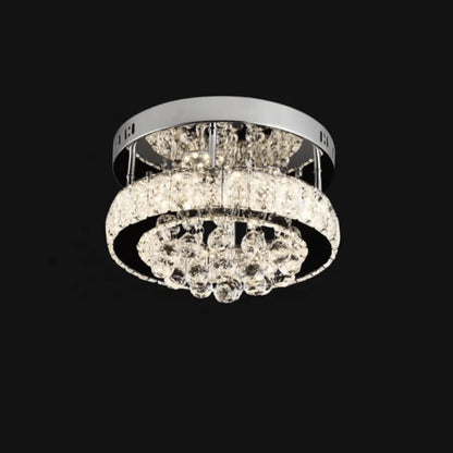 LED Abel Lust, 22W, студена/гореща/неутрална светлина, хром и кристал