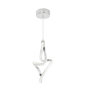 LED висулка Osiris, 24W, Crystal, Chrome -19A