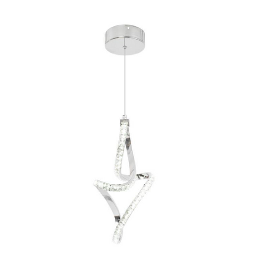 LED висулка Osiris, 24W, Crystal, Chrome -19A