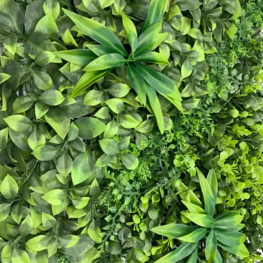 Изкуствено пано 60х40см Зелено