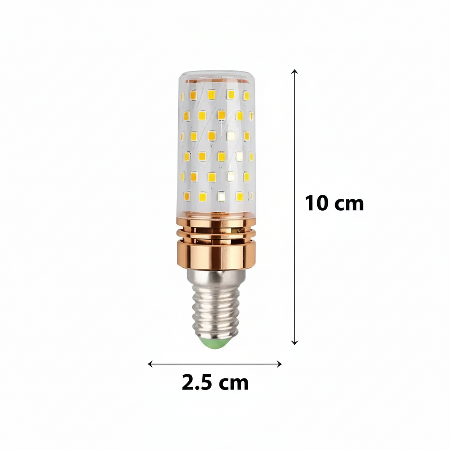 LED крушка, 16W, Dulie E14, студена 6000K светлина