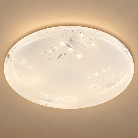 LED плафон 35 см, 31W, 3000K / 4000K / 6000K, бял, метал и акрил