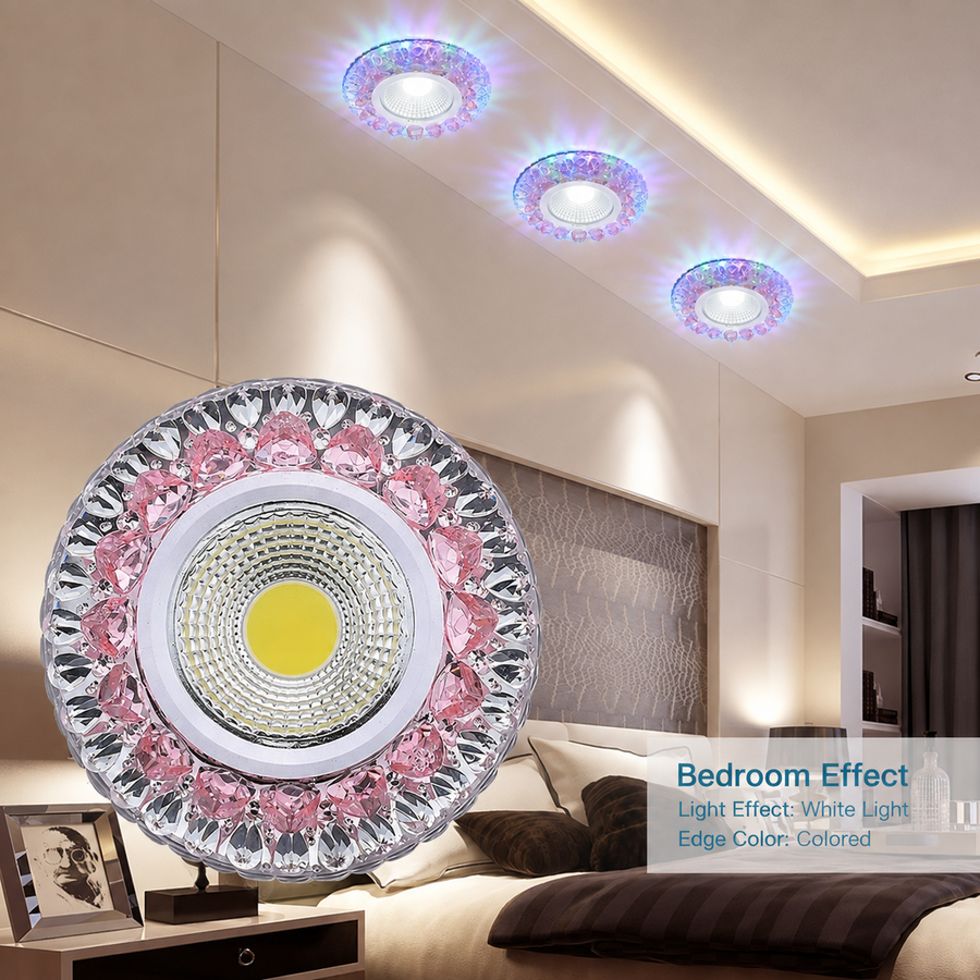 LED спот, 4W, RGB + Студена светлина