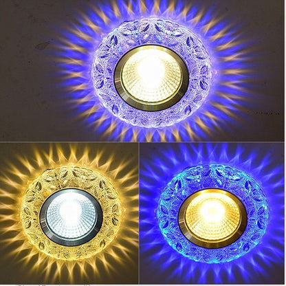 LED спот, 4W, RGB + Студена светлина