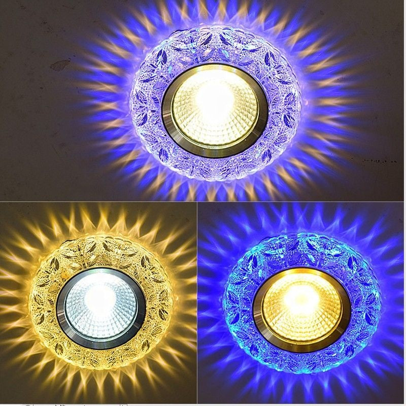 LED спот, 4W, RGB + Студена светлина