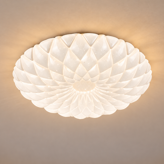 LED плафон 23 см, 22W, 3000K / 4000K / 6000K, бял, метал и акрил