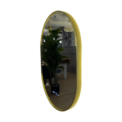 60x80cm овално LED огледало връща Marcello System Dimable Clock System