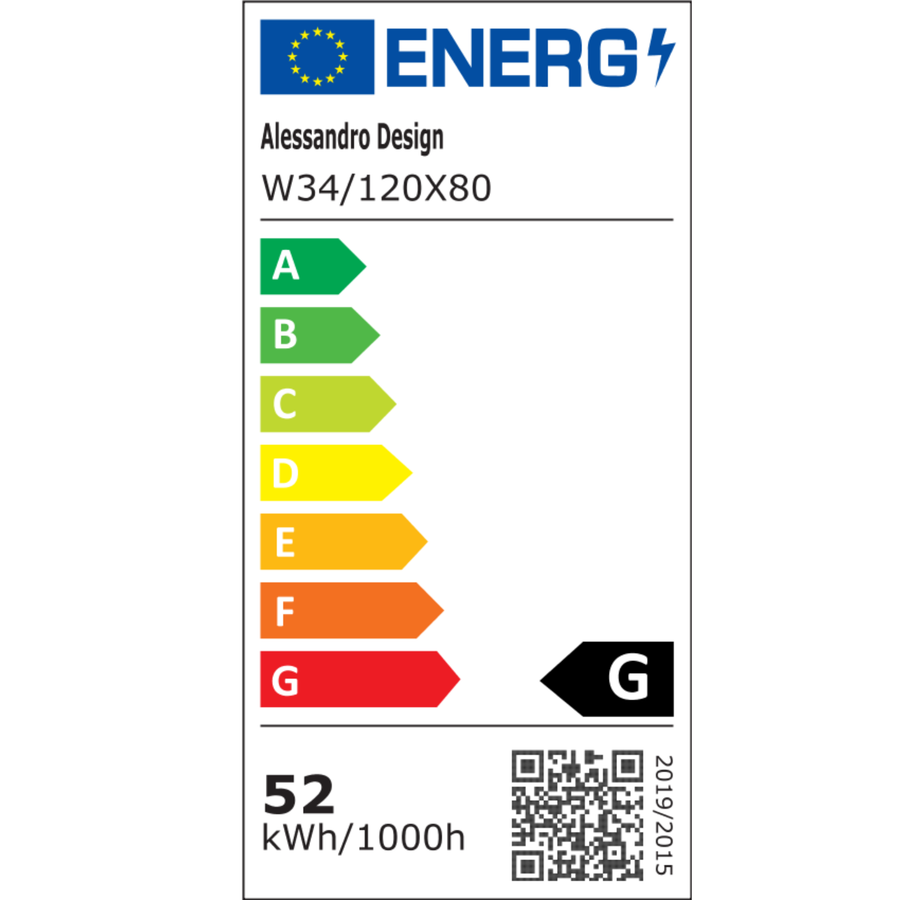 Правоъгълно светодиодно огледало, 120x80cm, Absolu motionglow marcello, заместник -система, часовник и термометър, козметичен луп