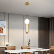 Окачен LED полилей LM550/2GD, 11W, светлина 3000/4000/6000K, златен, регулируема височина