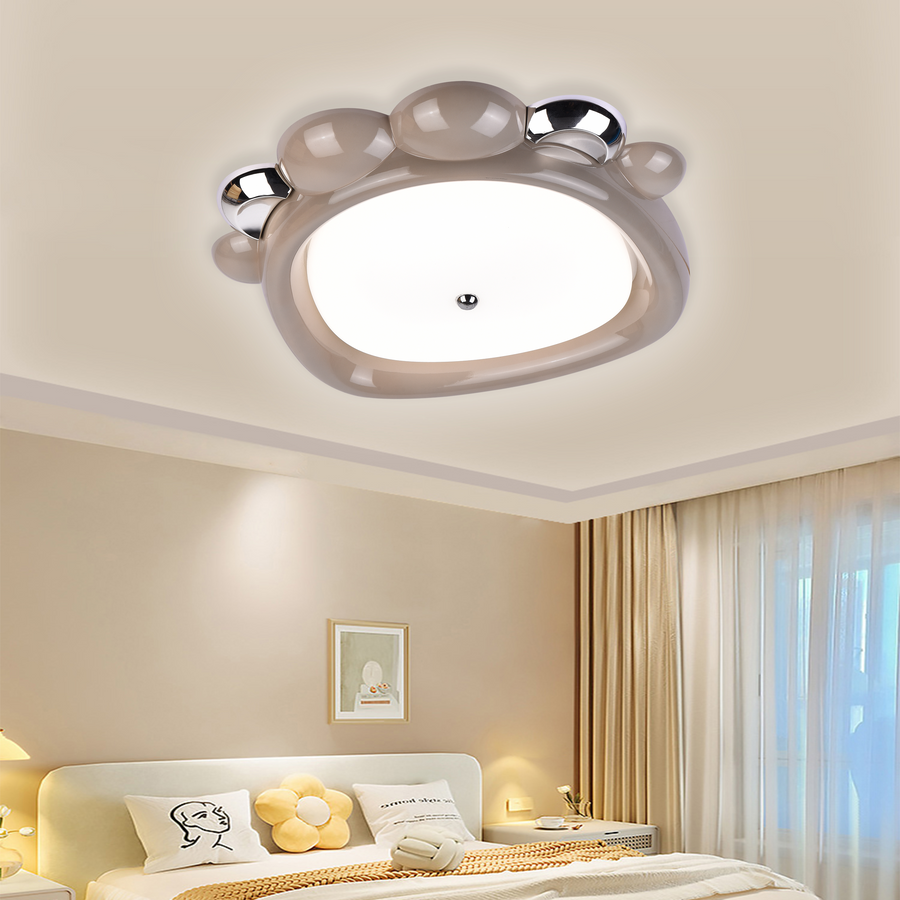 LED LED SOFIA, 34W, зелен акрил, месец и звезда, 3000K/4000K/6000K