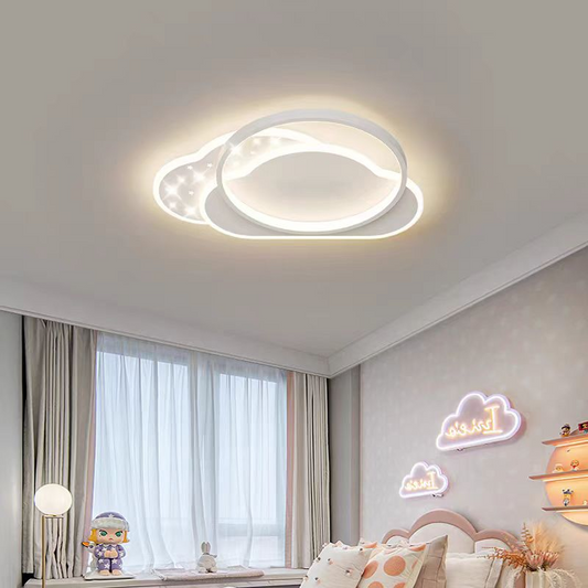 LED похот на дистанционно управление 125W, облак, студена/гореща/неутрална светлина, нестабилна, бяла