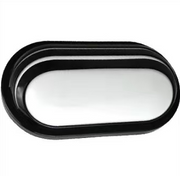 Външна LED стенна лампа AX322/270BK, 24W, Топла светлина 3000k, IP65, Черно и бяло