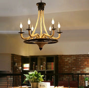 Lustrage Lust, 2*E27, кафяв, метален и канап