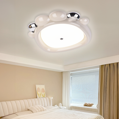 LED полилей 8057WH, 41W, бял акрил, светлина 3000K/4000K/6000K