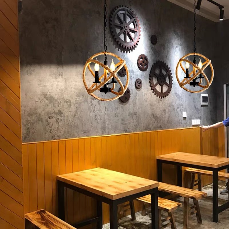 Vintage Harper Handleier, 1xe27, селски плевня, канап и метал, 150 см, черно