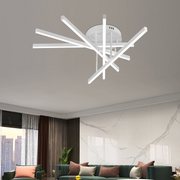 LED полилей с дистанционно управление GIO, 65 W, 5 елемента, студена/хладна/неутрална светлина, димируем, бял