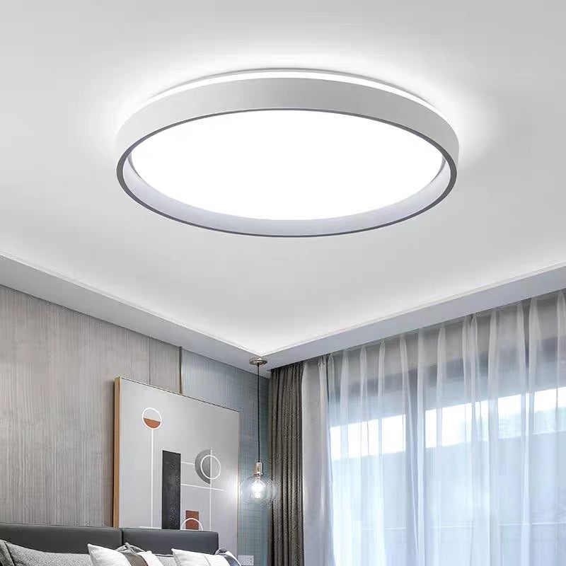 LED плафон PL102/500GY, 51W, диаметър 49 см, топла/студена/неутрална светлина, бял