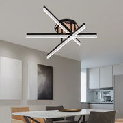 LED полилей с дистанционно управление LT179/3BK, 41W, 3 елемента, студена/топла/неутрална светлина, димируем, черен