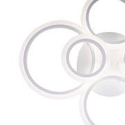 LED полилей с дистанционно управление на Бети, 82W, 6 кръга, студена/гореща/неутрална светлина, нестабилна, бяла