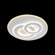 Lustra LED cu Telecomanda Remo, 200W, Alb, Acril, Dimabila