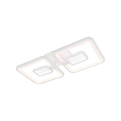 LED похот на дистанционно управление, Felix, 2 квадрата, 77W, студена/гореща/неутрална светлина, нестабилна, бяла