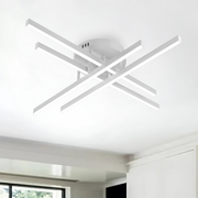 LED полилей с дистанционно управление GIO, 54 W, 4 елемента, студена/хладна/неутрална светлина, димируем, бял