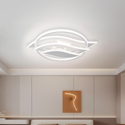 LED похот на Jarria 52W дистанционно управление, студ/горещ/неутрален/RGB светлина, бял, бял