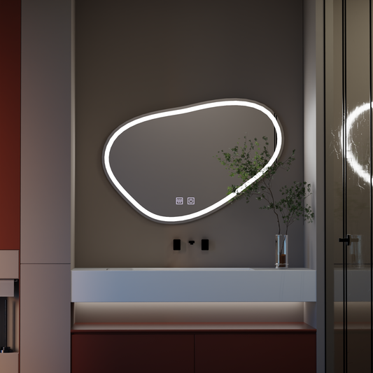 Огледален LED Touch Quashare 90x65 cm