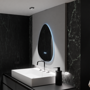 Органично LED огледало 80x60cm, Touch Fluido, система за деактивиране, маргаритка
