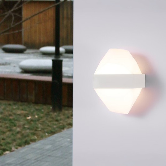 Нанесете екстериор LED Kennedy 12W черно и бяло