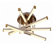 LED полилей с дистанционно управление LT182/5WH, 69W, 5 елемента, студена/топла/неутрална светлина, димируем, бял