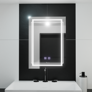Правоъгълно светодиодно огледало, 50x70см, Koven Touch, система за размразяване на размразяване
