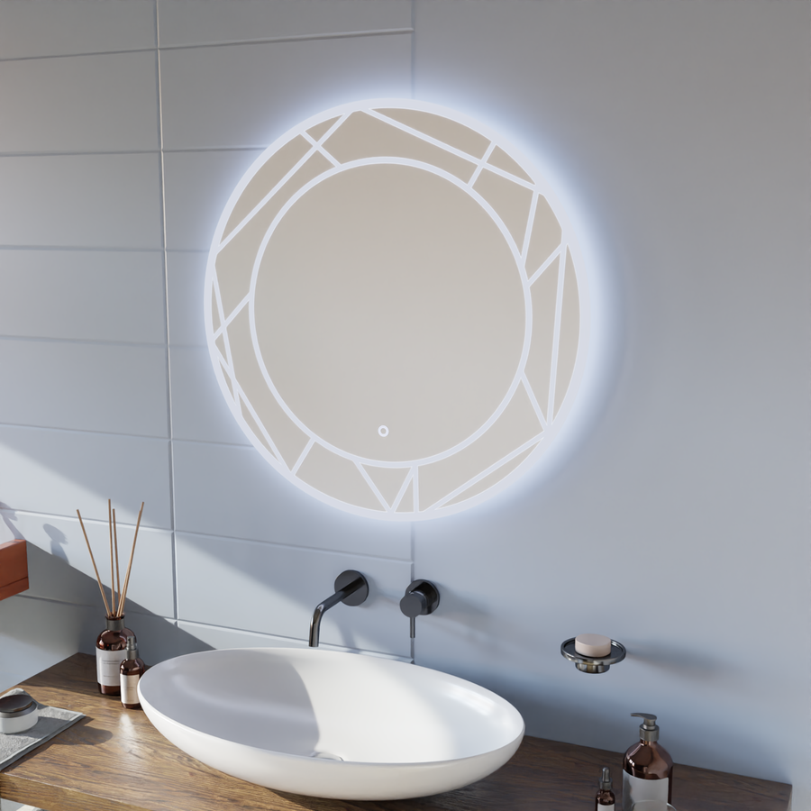 LED Touch Astrix 70x70 cm огледало