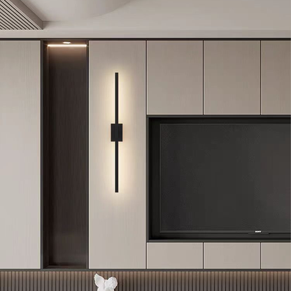 LED LED Raffaela 19W 3000K, 4000K, 6000K, 80 см черен акрил