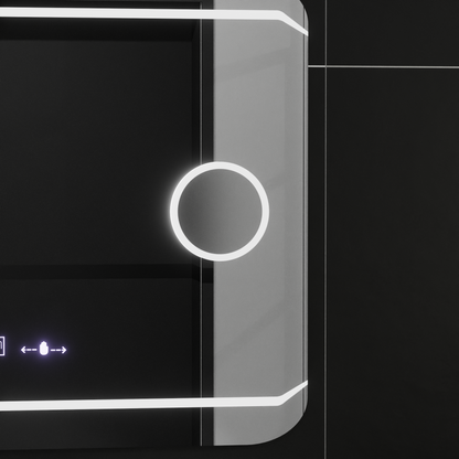 Правоъгълно светодиодно огледало, 80x60см, Motionglow Marcello Stile