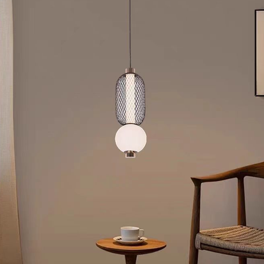 Окачен LED полилей LM550/2BK, 11W, светлина 3000/4000/6000K, черен, регулируема височина